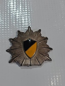 Vintage German Police Hat Badge From Baden-Württemberg