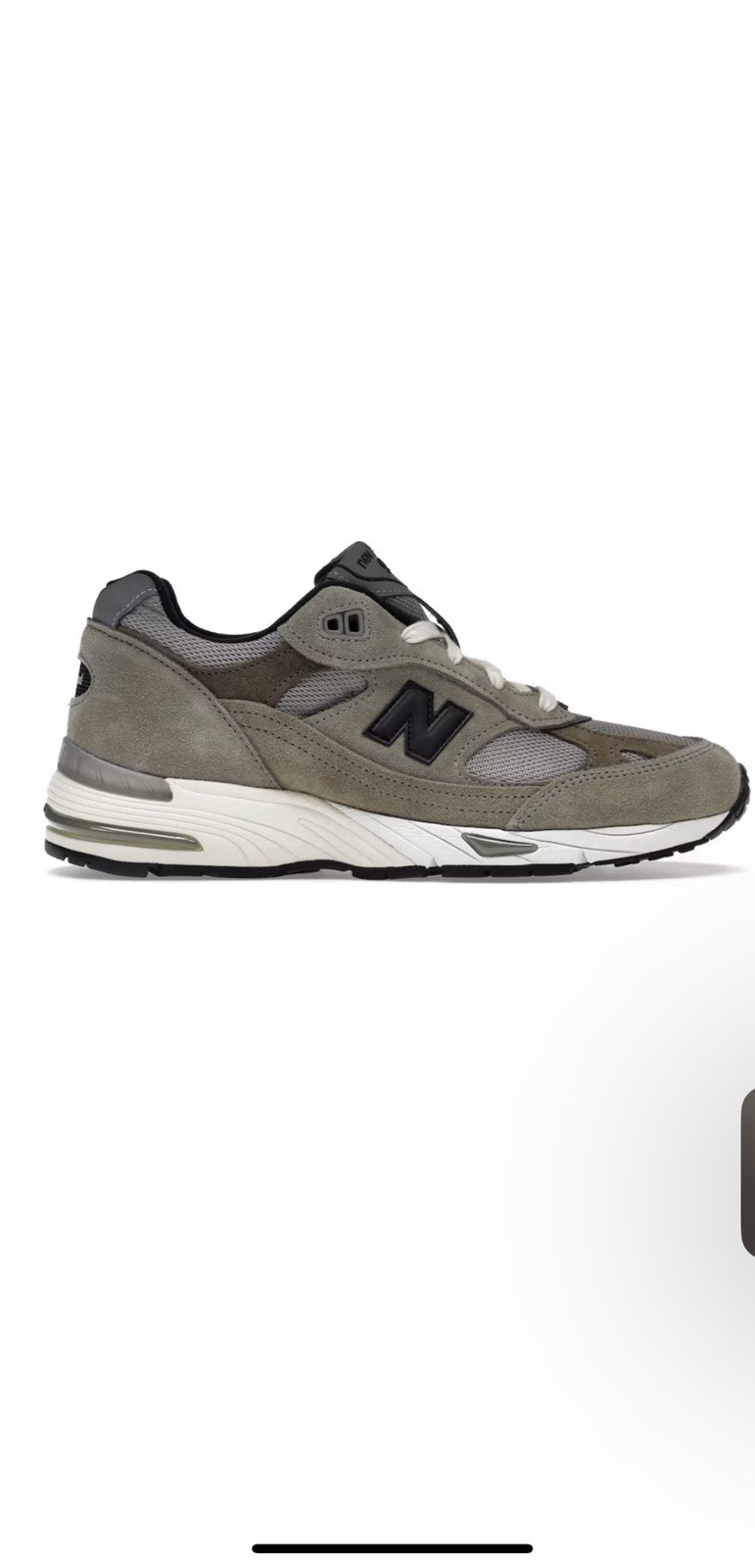New Balance 991 JJJJound Grey Olive Size W991JJA Womens SZ 7 1/2 SHIPS TODAY