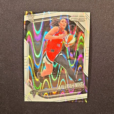 Panini 2025 Prizm WNBA Aaliyah Nye Rookie White Seismic Prizm #15 Aces