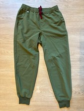 FIGS Men  s Tansen Joggers Scrub Pants Scrubs MXXSW2004S Green Mens Small Short