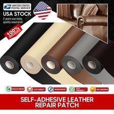 Self-Adhesive Patch Leather Repair Tape for Car Seats Couch Furniture Upholstery