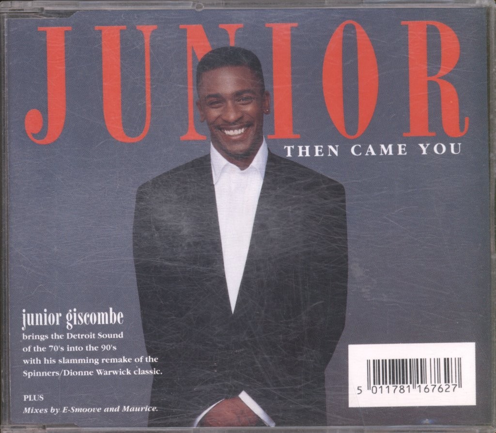 Junior Then Came You CD UK MCA 1992 single MCSTD1676