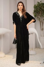 Pre-loved Vanya Velvet Embellished Kaftan