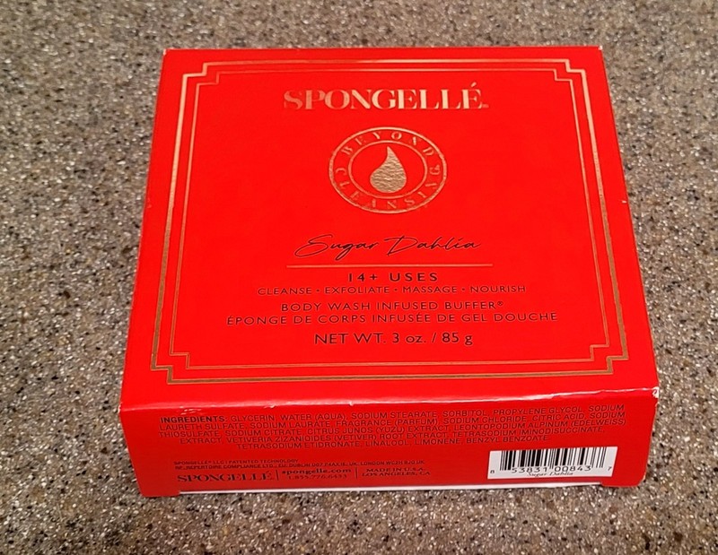 Spongelle Beyond Cleansing in Sugar Dahlia~~Full Size/14+ uses~