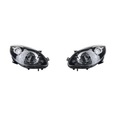 Scheinwerfer Set Halogen passend für Renault Twingo II 07-11 H4 Links & Rechts