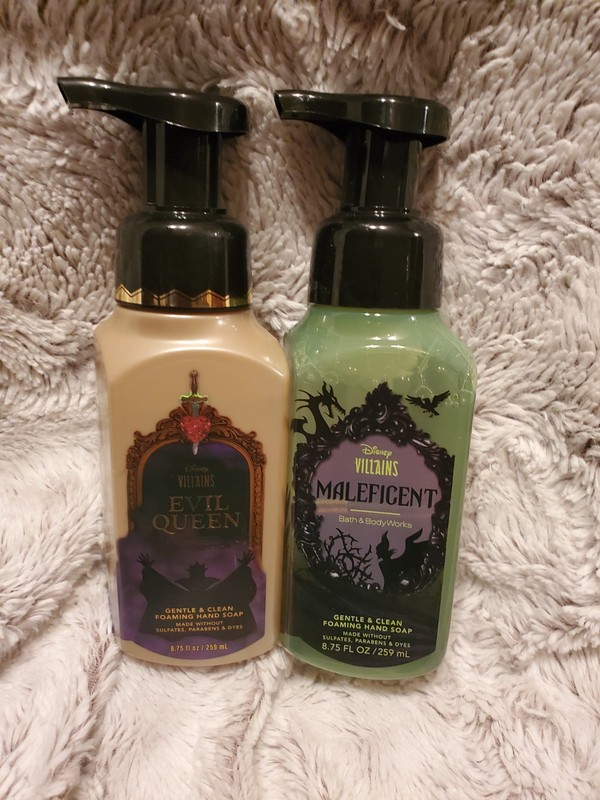 Bath and Body Works: Disney Villains Maleficent & Evil Queen Foaming Hand Soap