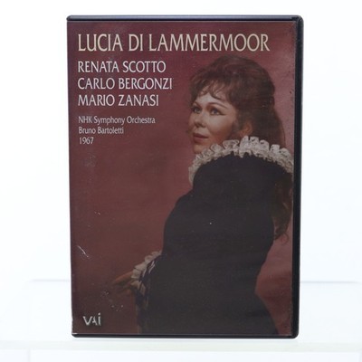 Lucia Di Lammermoor NHK Symphony Orchestra Bruno Bartoletti DVD 1967