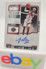 2023-24 Contenders Jalen McDaniels Veteran Ticket Auto #VTR-JMP