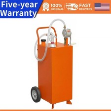 Fuel Caddy 30 Gallon Gasoline  Fuel Transfer Storage Tank for Car Boat ATV