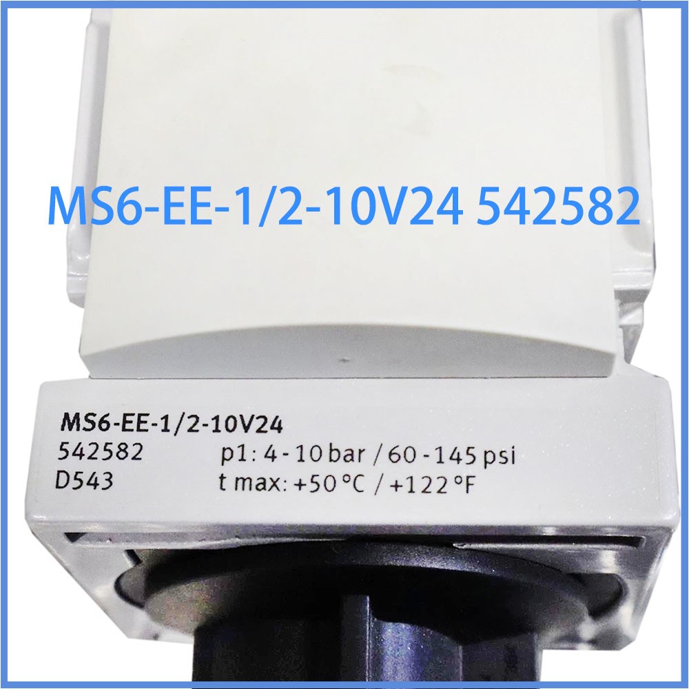New MS6-EE-1/4-10V24 MS6-EE-1/2-10V24 MS6-EE-1/2-10V24 MS6-EE-3/4-10V24 Festo