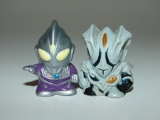 SD Mini Ultraman Tiga Sky Type Killeroid Figures from Ultraman Set Godzilla