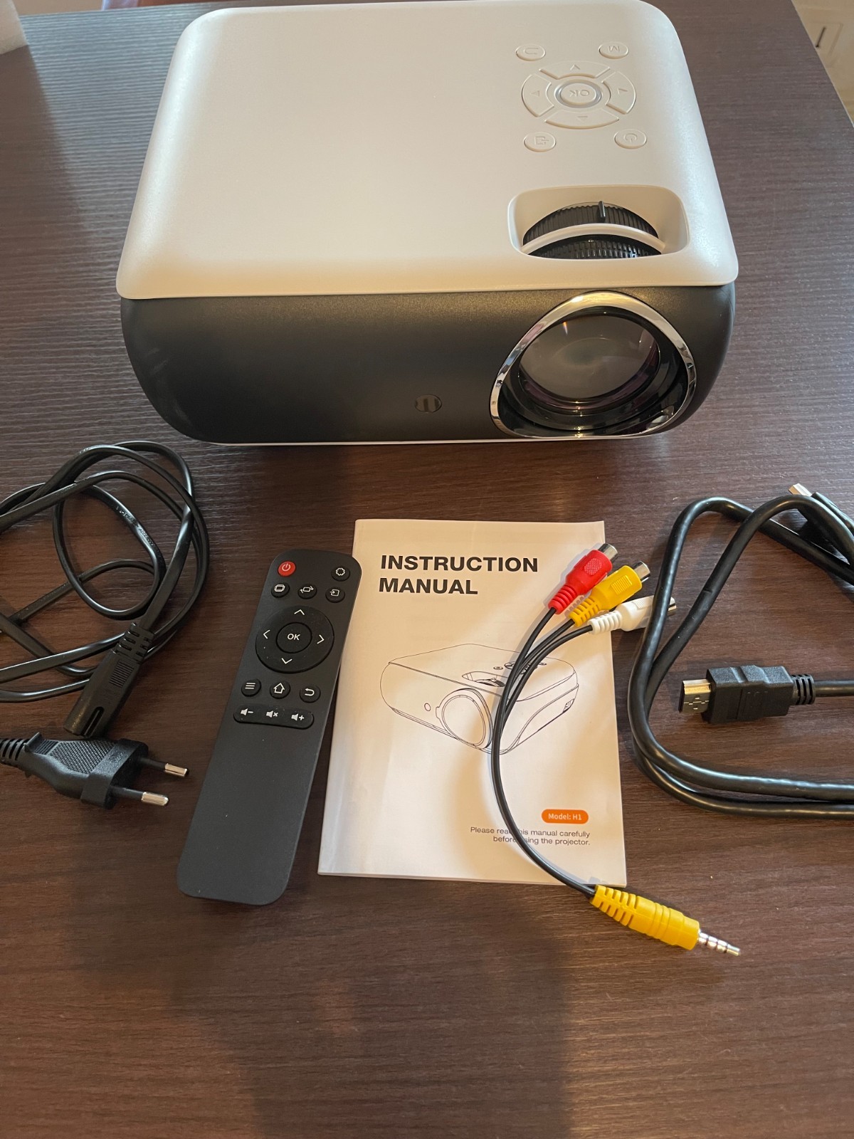 projecteur home cinéma androidbluetooth – vue détaillée