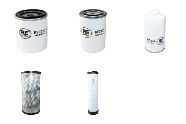 Filterkit Passt FüR Mecalac AT 1050 Mit Deutz TCD Motor Luft ÖL Kraftstoff-image