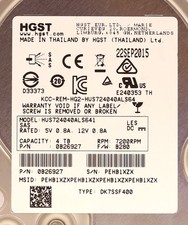 HGST 4TB Computer Internal Hard Disk Drives for sale | eBay