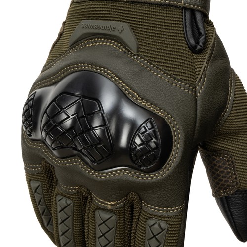 Alpine Swiss Men's Motorcycle Gloves Protective Outdoor Gloves with Reinforced - 第 4/20 張圖片