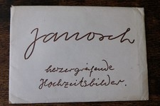 Janosch herzergreifende Hochzeitsbilder-7 Postkarten-Galerie in der T&ouml;pferstube