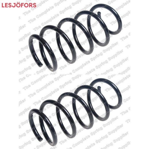 2X Fahrwerksfeder LesjÖFors 4073011 2 Federn Satz Federnsatz FüR Renault-image