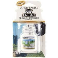 YANKEE CANDLE car jar ultimate "clean cotton"