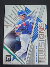 2019 Panini Donruss Optic Javier Baez Illusions No. OI-7