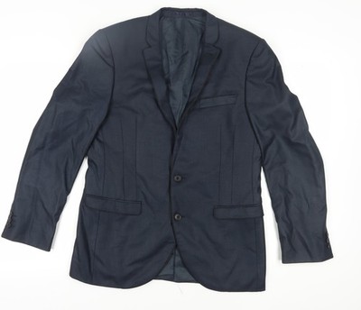 Next Herren Blazer Blau Größe 40 Regular Fit Business