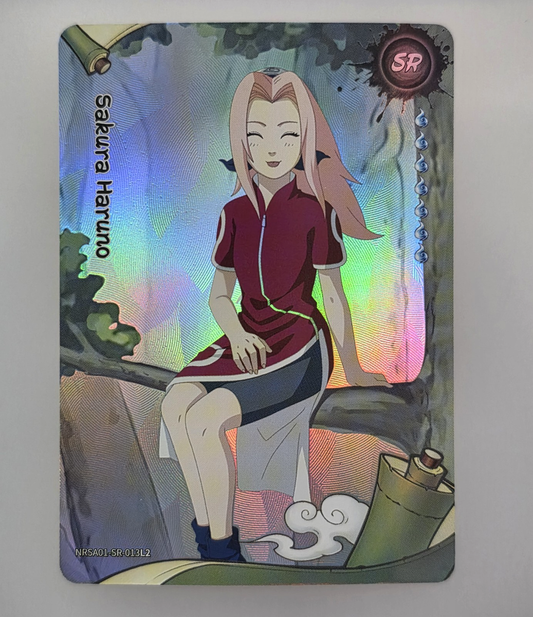 Sakura Haruno NRSA01-SR-013L2 Official Naruto Kayou Trading Card