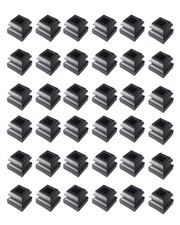 36-Pack Baluster Shoes Railing Flat Shoes with Allen Key for 1/2 Inch Stairca...