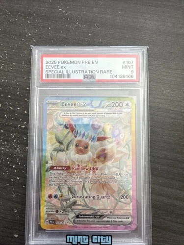 Eevee ex SIR Prismatic Evolution 167/131 PSA 9