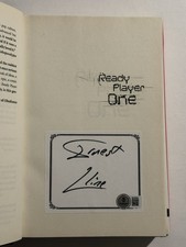 ERNEST CLINE SIGNED READY PLAYER ONE BOOK AUTOGRAPHED FIRST EDITION RARE BAS COA