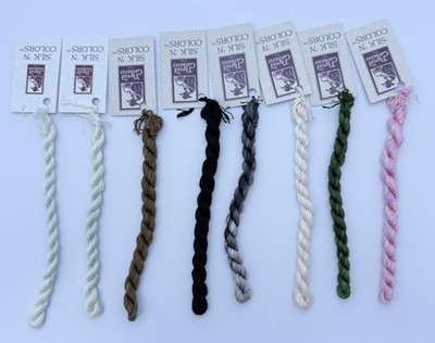 New   The Thread Gatherer   Silk 'n Colors   Lot Of 8