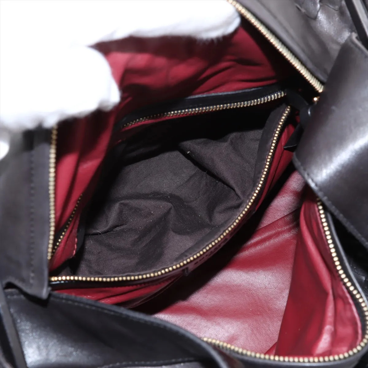 Bottega Veneta Intrecciato Leather Boston bag Black thumbnail 9