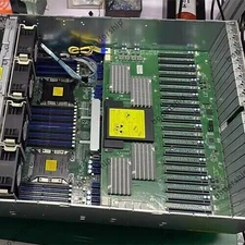 Supermicro SYS-6049GP-TRT Server 24X3.5" With 2x 4214R CPU， 960G M.2 ，192G RAM