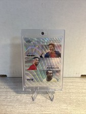 Lionel Messi Cristiano Ronaldo Pele Triple Leaf Exclusive Legends /25