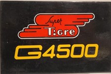 Motore radiocomandato Super Tigre G4500, supporto flangia, scatola e documenti (sembra nuovo)