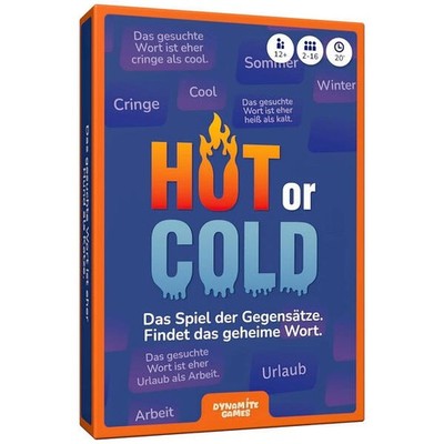 DYNAMITE GAMES  - Hot or Cold ''Das Spiel der Gegensätze - Findet das geheime Cod
