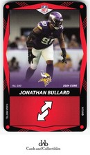 2024 UNO Elite Core Edition - Red #030 Jonathan Bullard