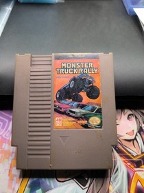 NES  MONSTER TRUCK RALLY Nintendo Game 3 Screw NES Game Cart Only NTSC Tested