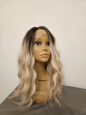 FULL LACE FRONT OMBRE CURLY MIXED BLONDE WAVY WIG