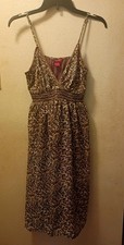 cheetah print Spagetti Strap dress