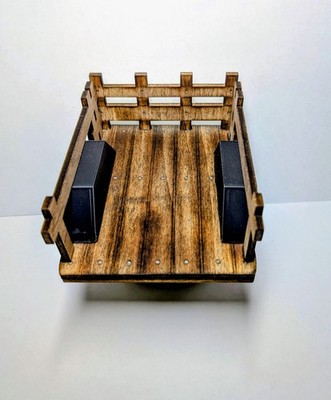 Axial SCX24 Traxxas TRX4M Crawler Universal Scale Real Wood Bed Laser Engraved
