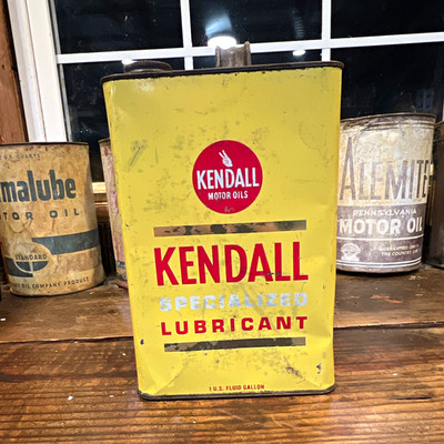 Kendall Specialized Lubricant Motor Oil 1 U.S. Gallon Metal Can