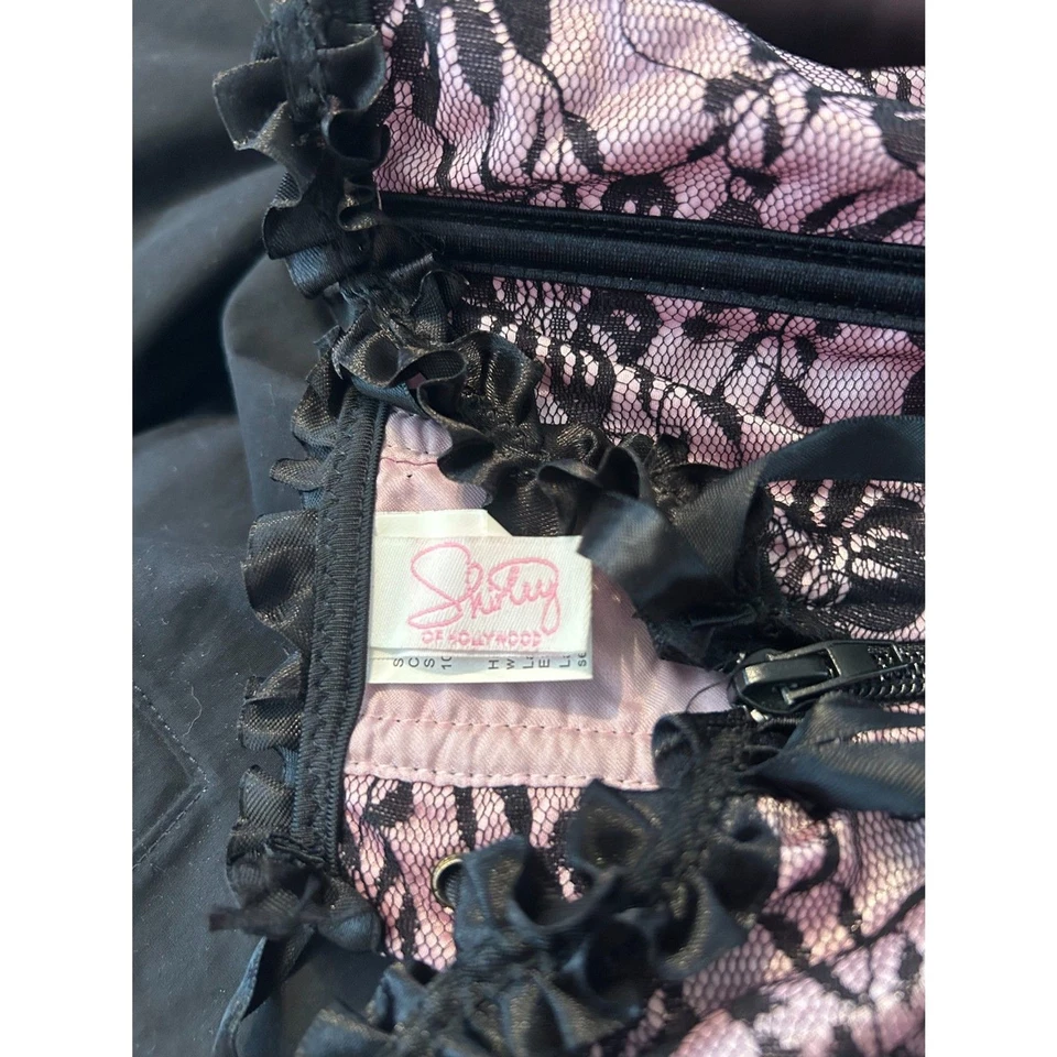 Shirley Of Hollywood Espartilho Lantejoulas Prata Y2K Cadarço Caprichoso Steam Punk M  - Imagem 2 de 4