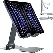 Tablet Stand,Adjustable Tablet Holder for Desk,Foldable for Ipad Stand Dock Hold