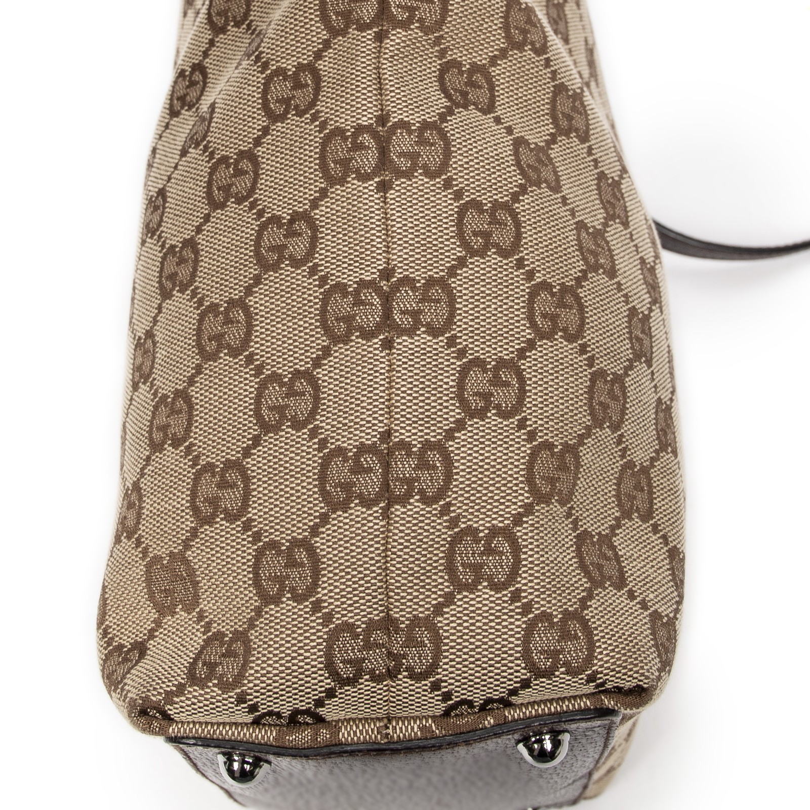 Gucci Beige/Brown Small Eclipse Shopping Shoulder… - image 7