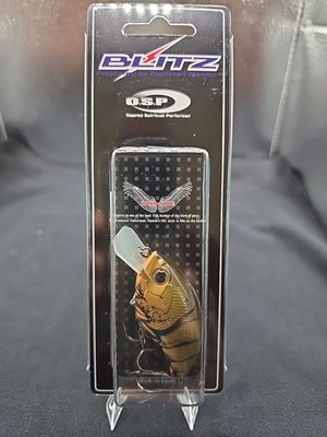 OSP Blitz Floating Diving Crank Bait Lure Z-37 Green Craw