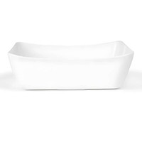 WeißE Rechteckige Melamin Schale 32X26X9H Cm - Le Nouveau Coq