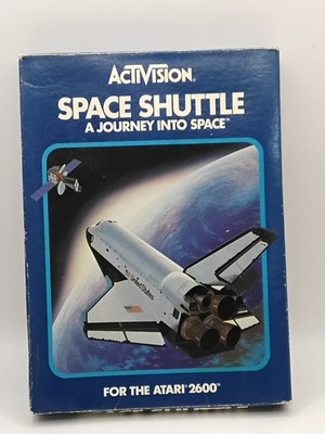 Atari 5200 Space Shuttle - 1983 Box and game.