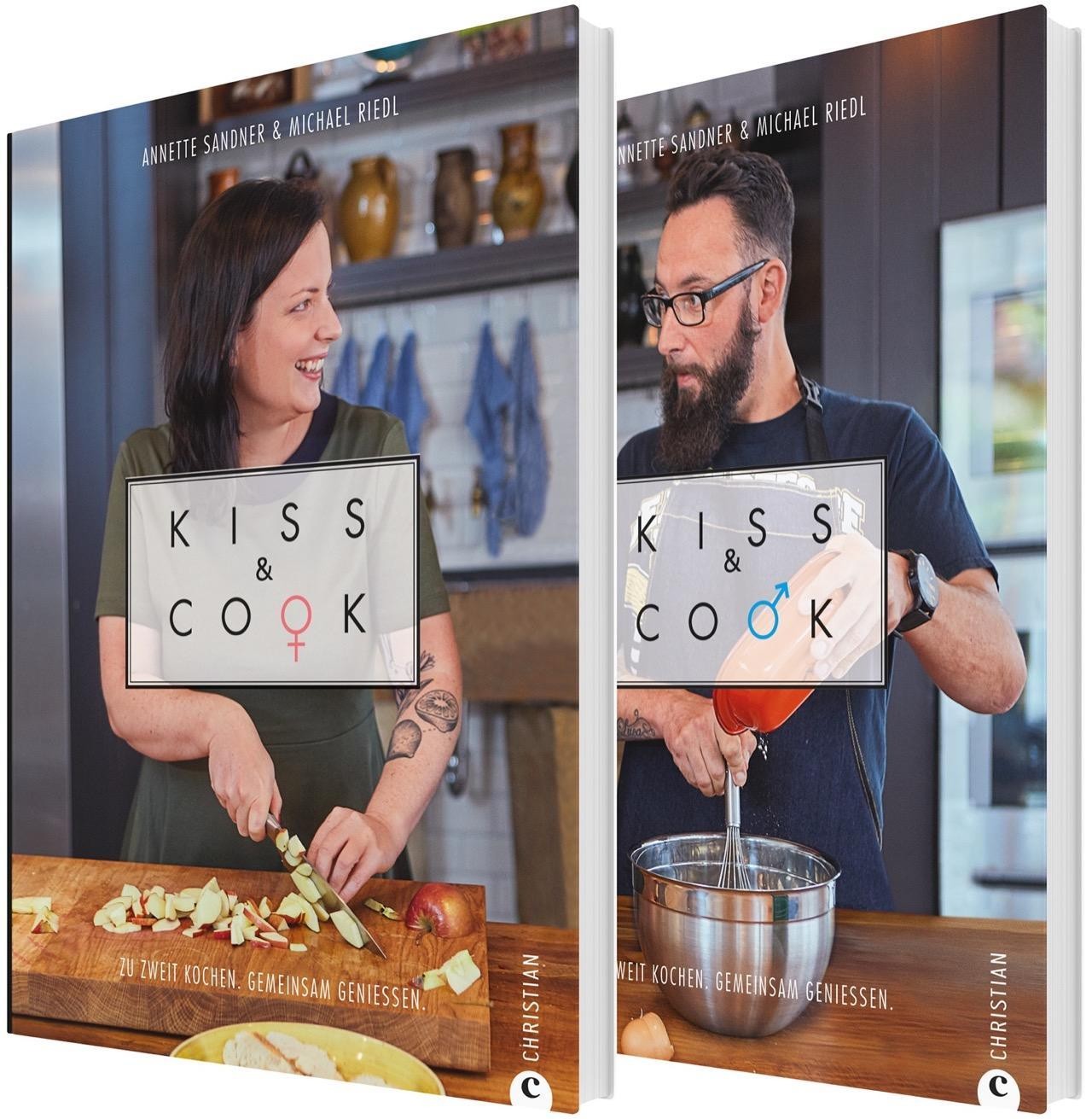 Kiss & Cook 2 Bände Michael Riedl