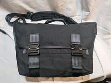 Defy Bags Recon Messenger Bag Black Ballistic Nylon FLAWLESS