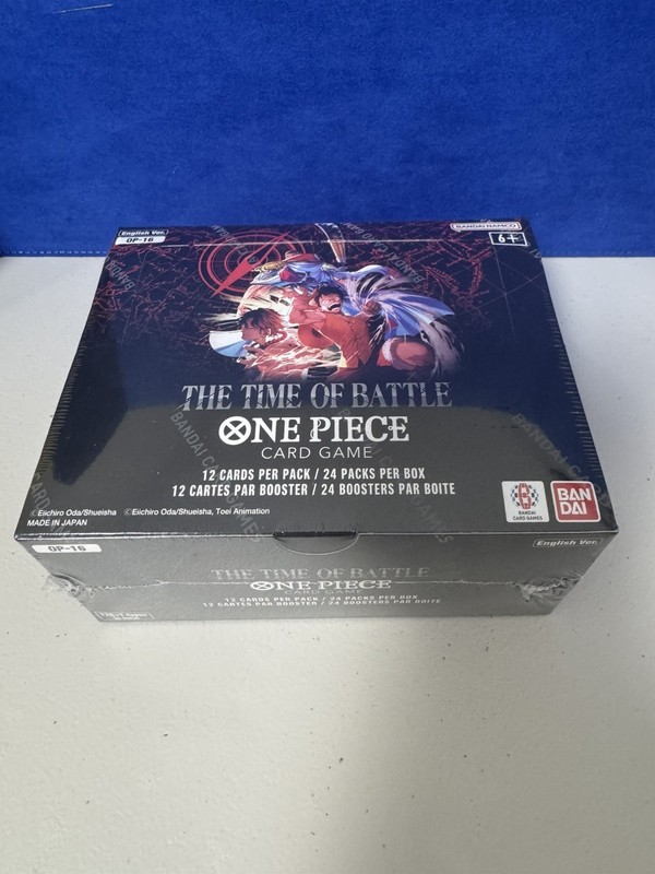 One Piece: The Time of Battle, Sealed Box OP-16 ENGLISH IN HAND US SELLER