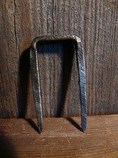 Einschlagkloben 1 Schließkloben Falle Türe Riegel antik alt Schieberiegel Tor